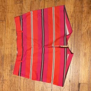 Banana Republic Size 6 Stripe Shorts